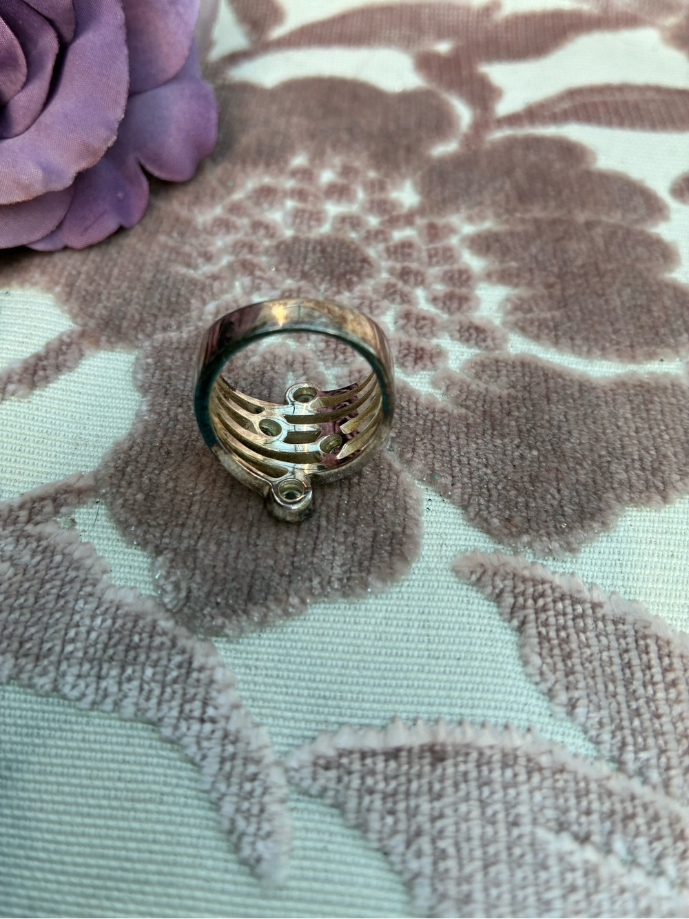 Premier Designs Silver-Tone Ridgeway Ring - Picture 3 of 4